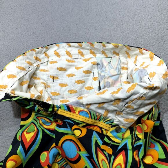 Loudmouth Golf Shorts Men 32 Bermuda‎ Short Shagadelic Logo Pockets 10 Inseam - Picture 3 of 13